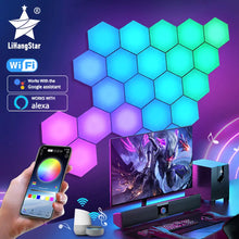 Bluetooth LED Hexagon Light FLIXME WORLD