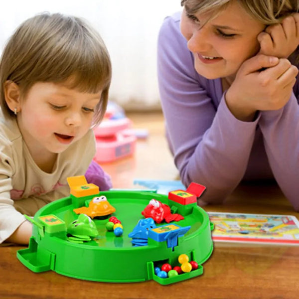 Funny Frog Eating Beans Board Game