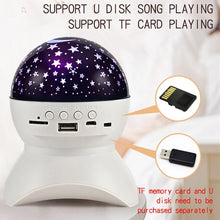 LED Laser Starry Sky Projector Lamp Speaker FLIXME WORLD