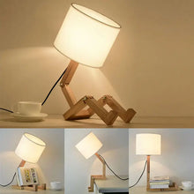 Table Lamp Robot Shape FLIXME WORLD