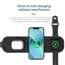 30W 3 In 1 Magnetic Wireless Charger Pad For iPhone FLIXME WORLD