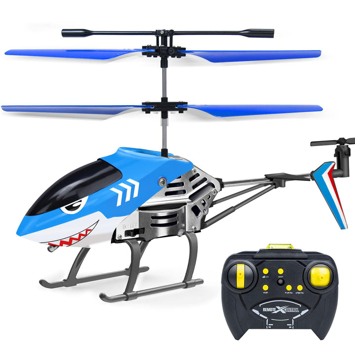 Remote Control Helicopter Rc Helicopter Toys for Boys Age 6 7 8 9 10+ Year Old Birthday Gifts Flying Toys 2.4GHz 3.5 Channel Remote Helicopter with Gyro & LED Light for Beginner Kids Adults Indoor