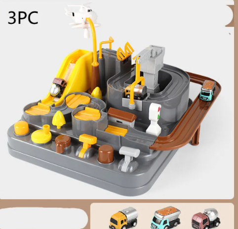 Adventure Parking Lot Toy Car Track