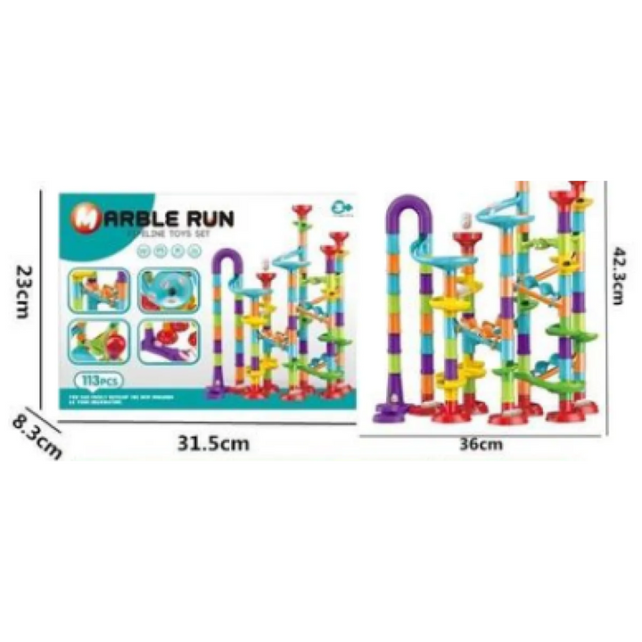 3D Maze Puzzle Track Building Blocks Toy for Kids