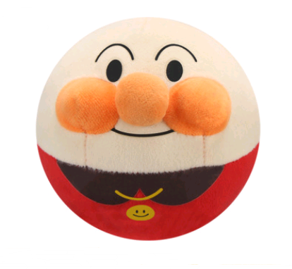 Superman Jumping Ball Plush Pig Toy
