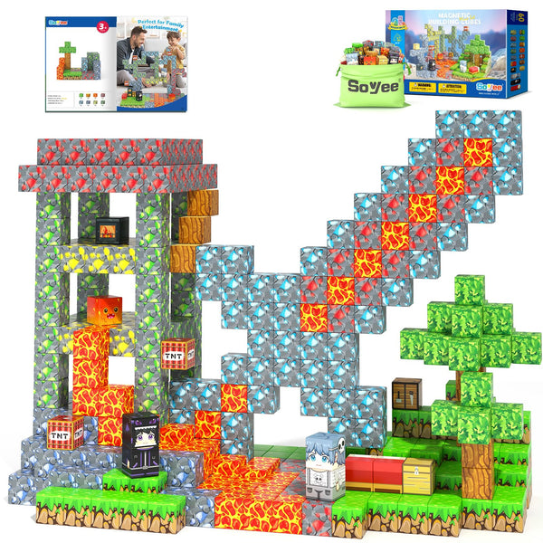 Forest Mine Magnetic Building Blocks