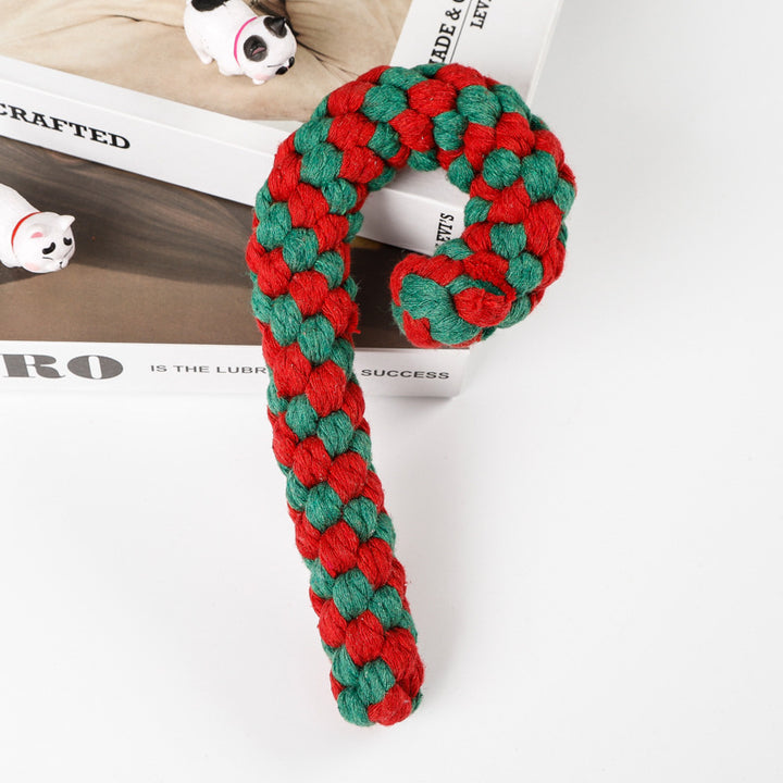 Chew Rope Animal Shape Dog Toy – Durable Cotton & Polyester Interactive Tug & Chew Toy for Dogs
