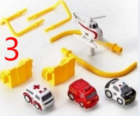 Adventure Parking Lot Toy Car Track