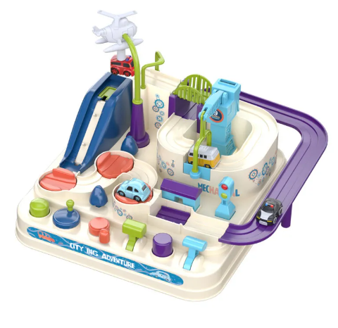 Adventure Parking Lot Toy Car Track