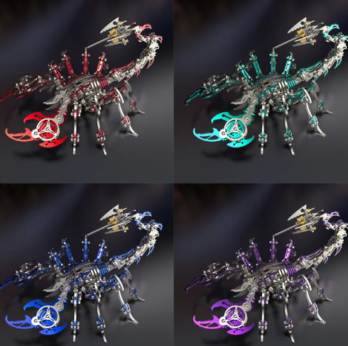 Scorpion Three-dimensional Puzzle Toy Set