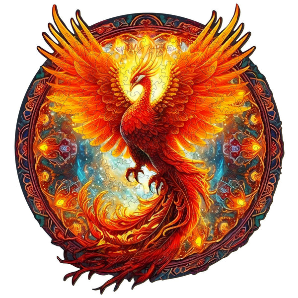 680-Piece Phoenix Wooden Jigsaw Puzzle
