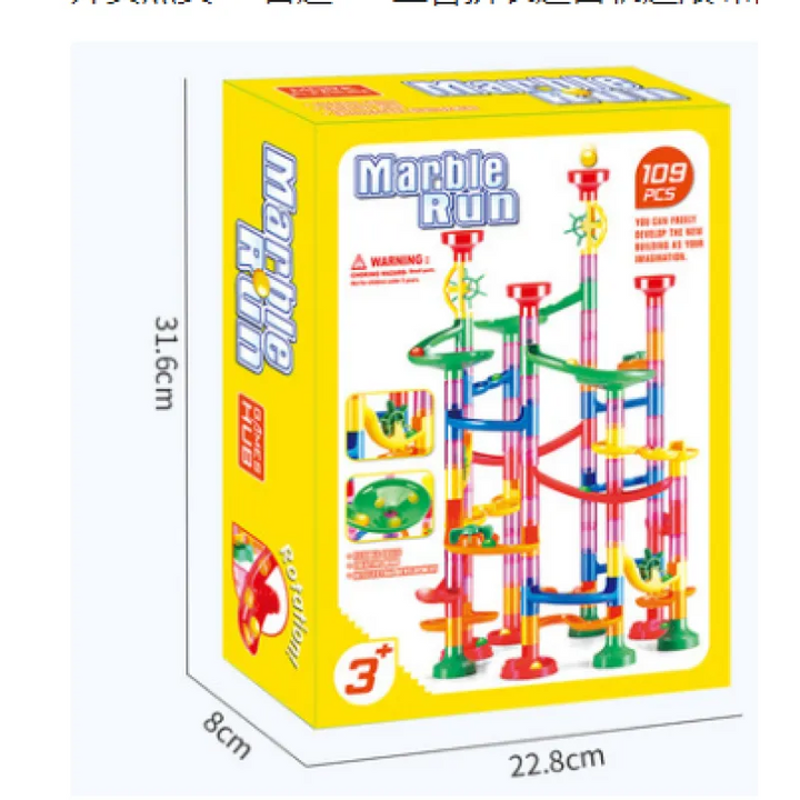 3D Maze Puzzle Track Building Blocks Toy for Kids