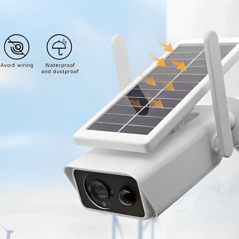 SolarShield Pro Security Camera FLIXME WORLD