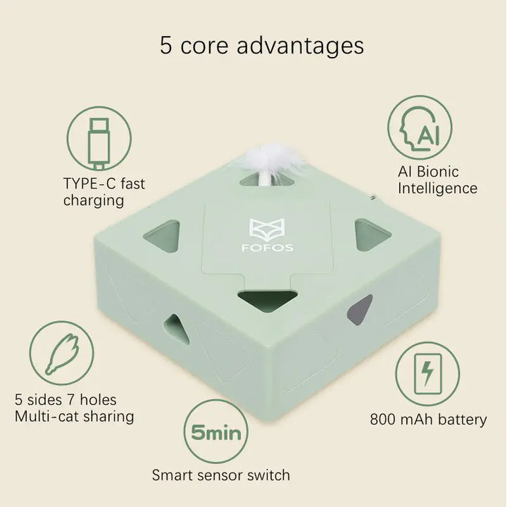 Electric Cat Pet Smart Cartridge Toy FLIXME WORLD