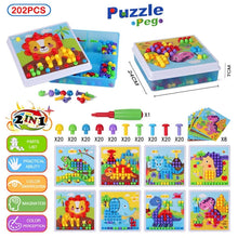 3D Mosaic Puzzle Building Toys for Children