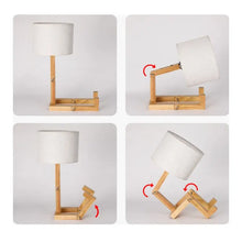 Table Lamp Robot Shape FLIXME WORLD