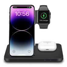 3in1 Wireless Fast Charger Dock Station FLIXME WORLD