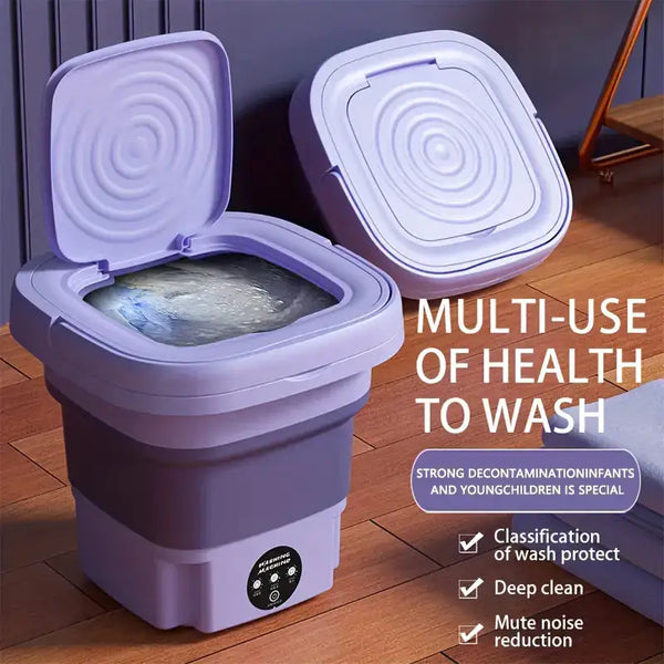 Portable 2.11gal Washing Machine FLIXME WORLD