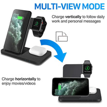 3in1 Wireless Fast Charger Dock Station FLIXME WORLD